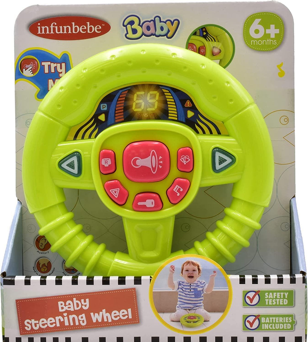 Pretend Steering Wheel with Sound Effects - Baby&More