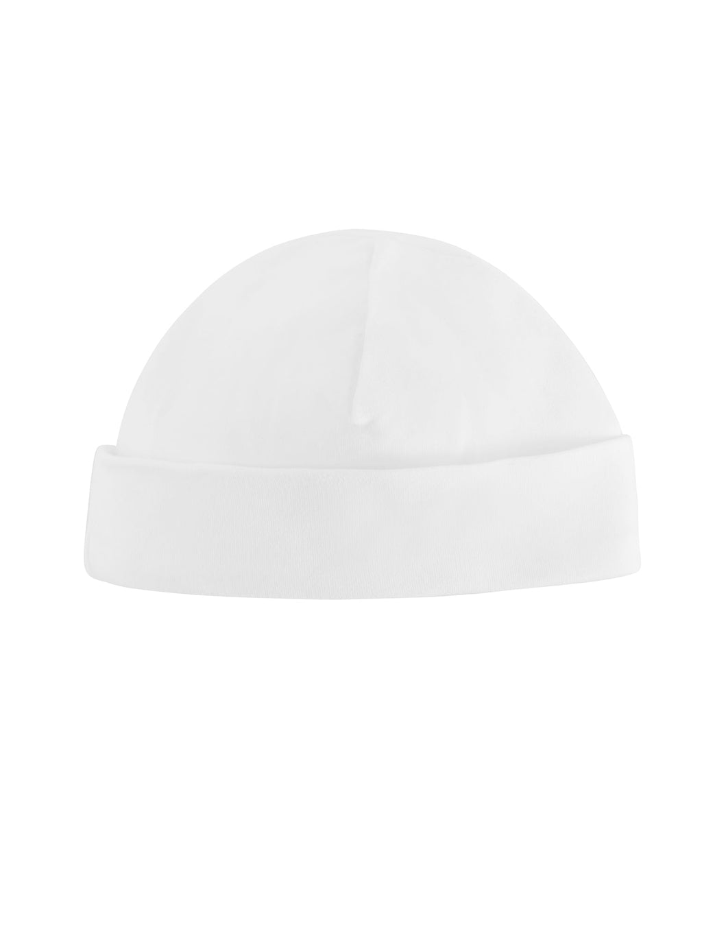 PrimaCotton Organic Cotton Baby Hat - White - Baby&More