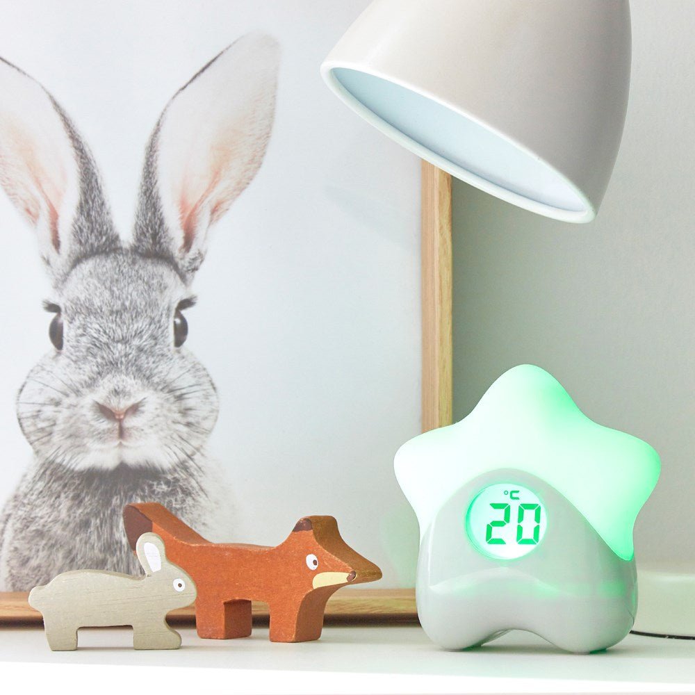 PurFlo Starlight Colour Changing Room Thermometer - Baby&More
