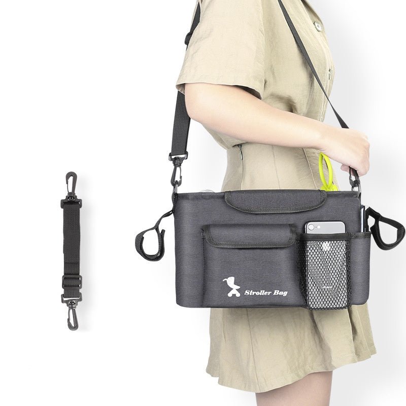 Pushchair Organiser Bag - Black - Baby&More