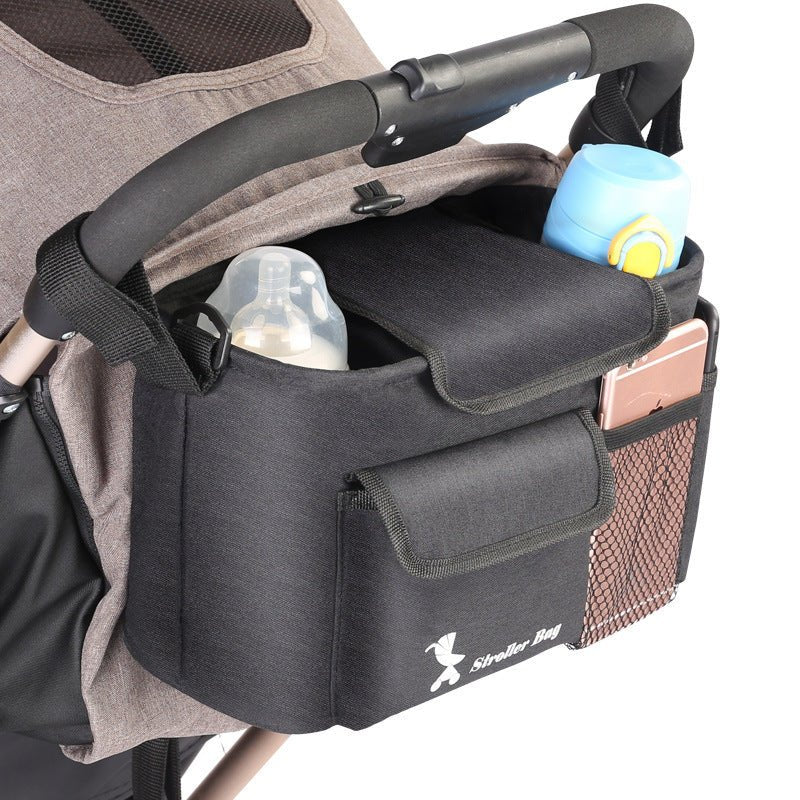 Pushchair Organiser Bag - Black - Baby&More