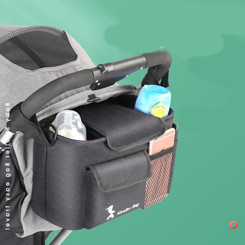 Pushchair Organiser Bag - Black - Baby&More