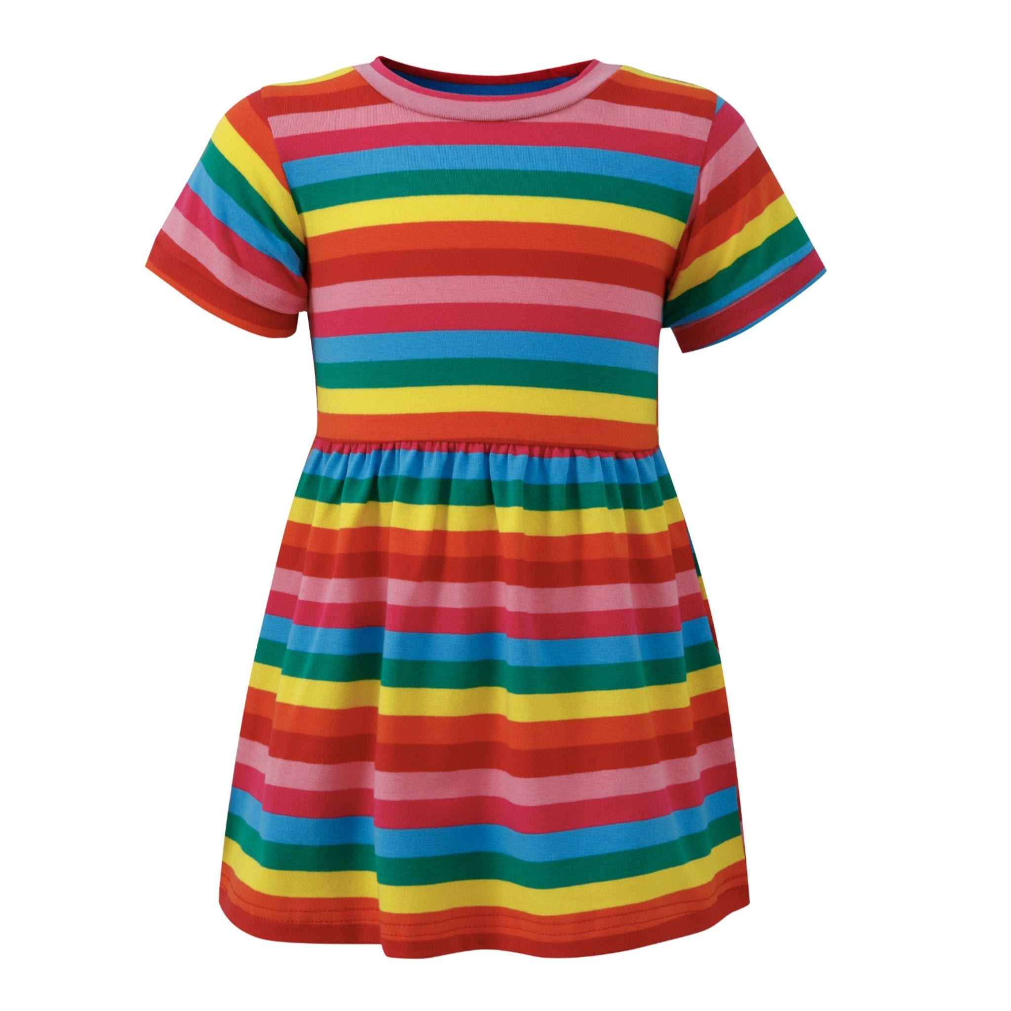 Child's Skater Dress - Rainbow