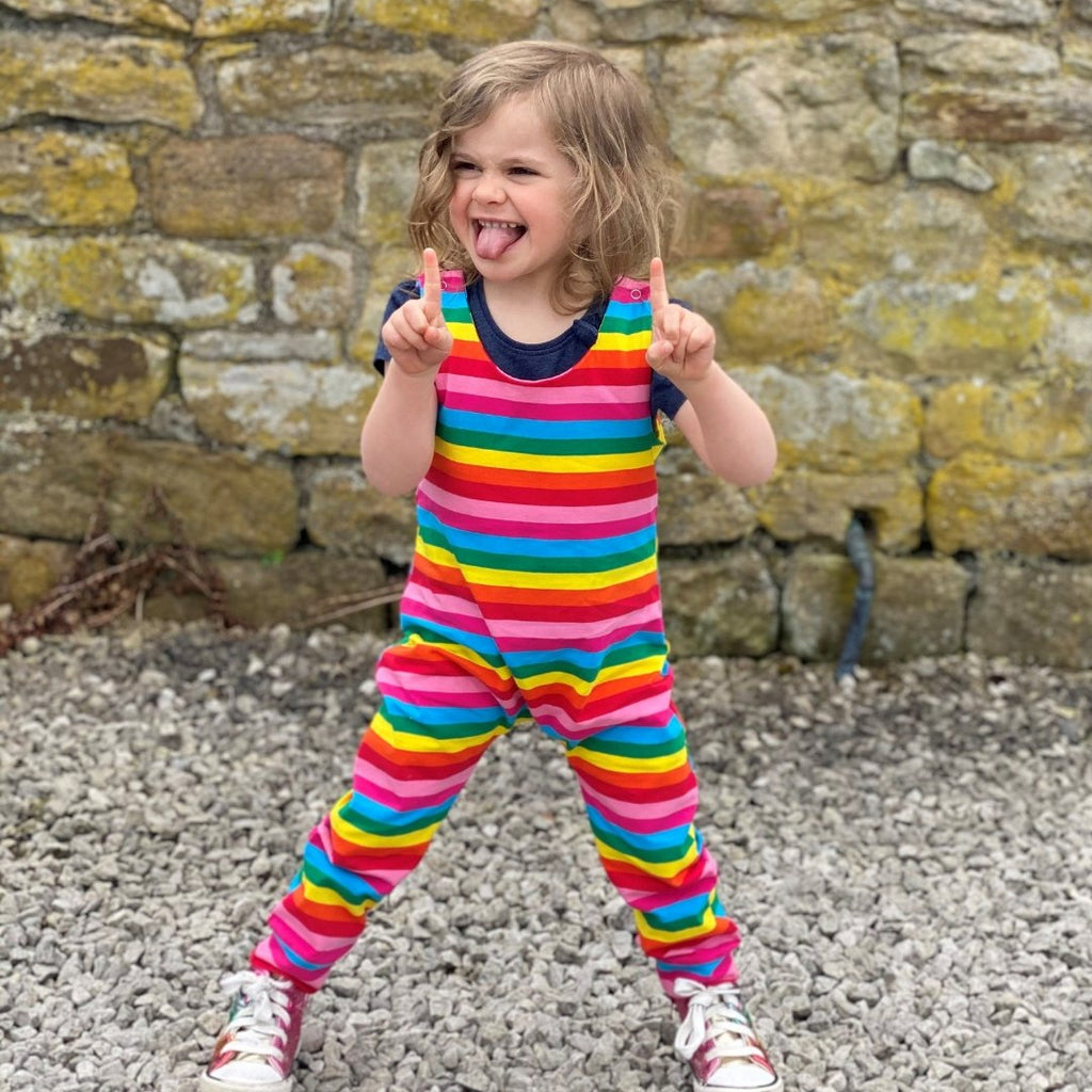 Milkymoon Kids Dungarees - Rainbow
