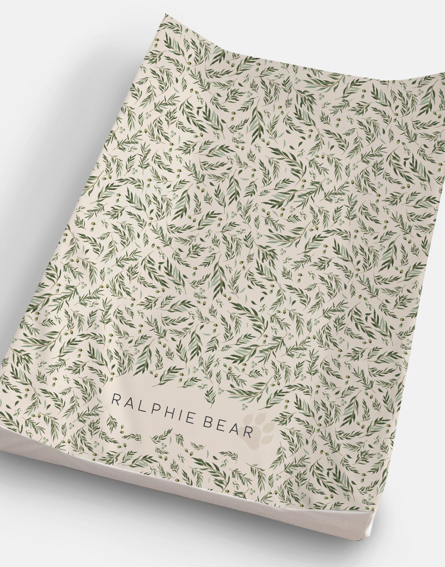 Ralphie Bear Anti Roll Wedge Baby Changing Mat - Willow - Baby&More