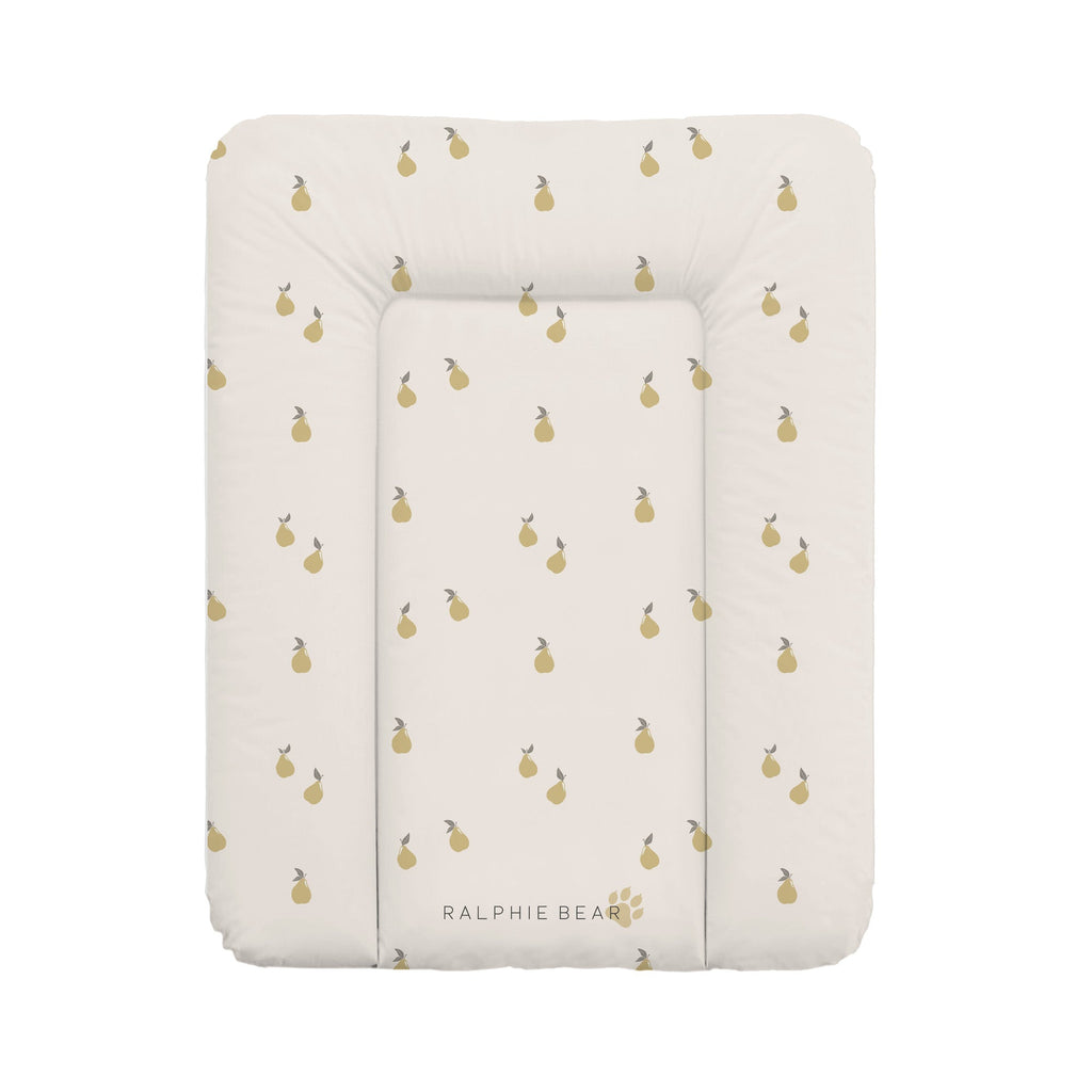 Ralphie Bear Comfort Changing Mat - Pears - Baby&More