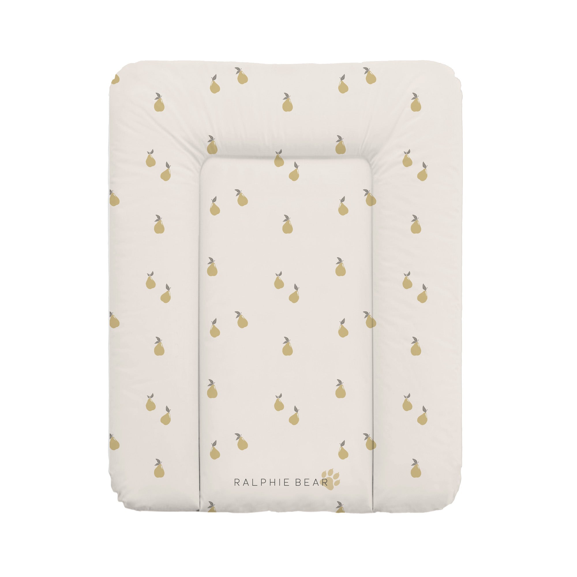 Ralphie Bear Comfort Changing Mat - Pears - Baby&More
