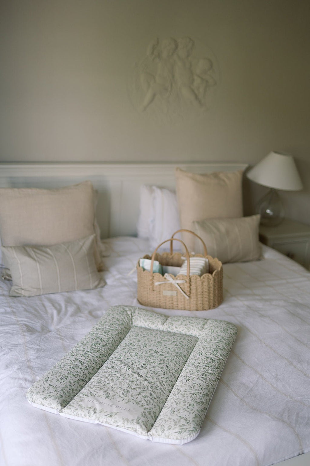 Ralphie Bear Comfort Changing Mat - Willow - Baby&More