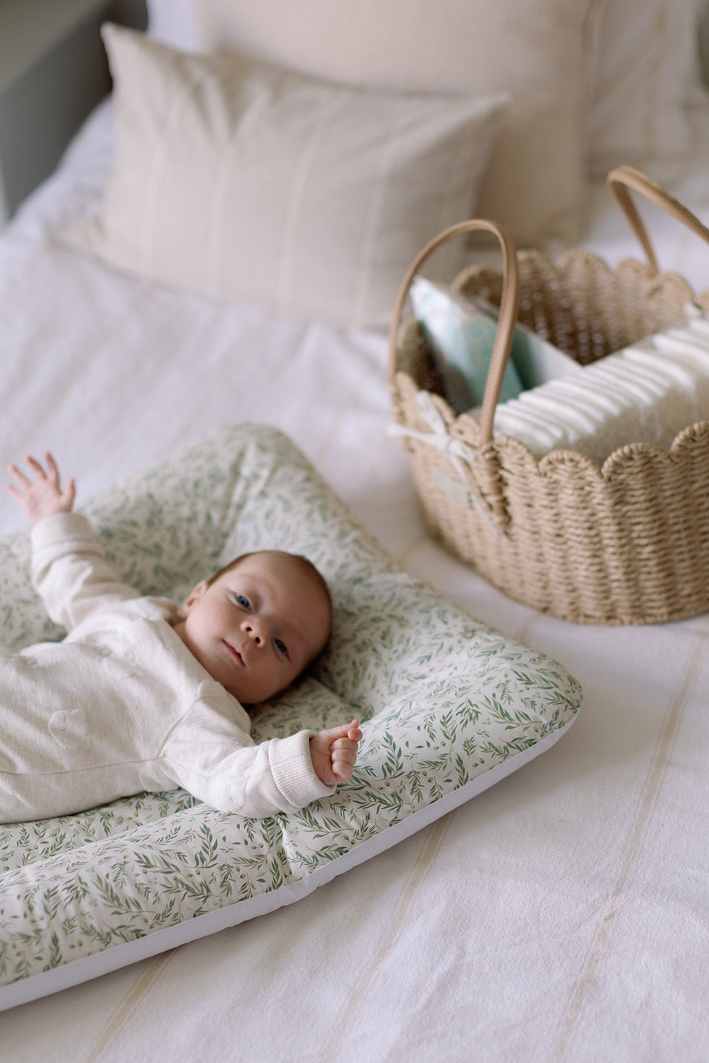 Ralphie Bear Comfort Changing Mat - Willow - Baby&More