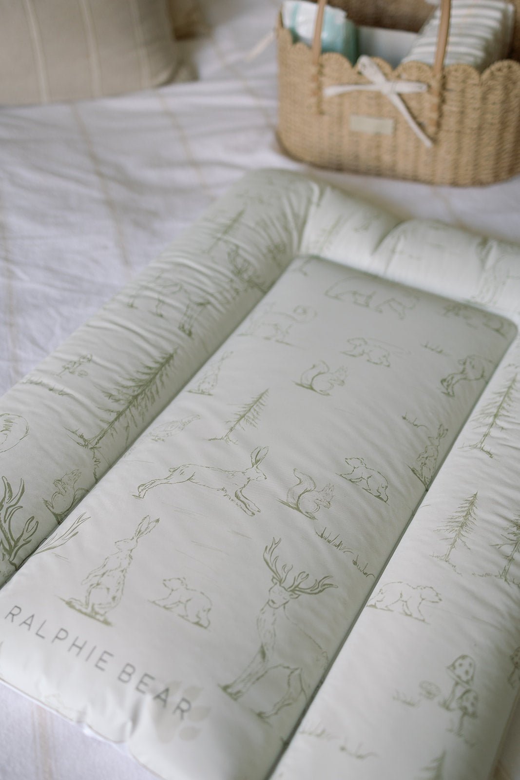 Ralphie Bear Comfort Changing Mat - Woodland - Baby&More