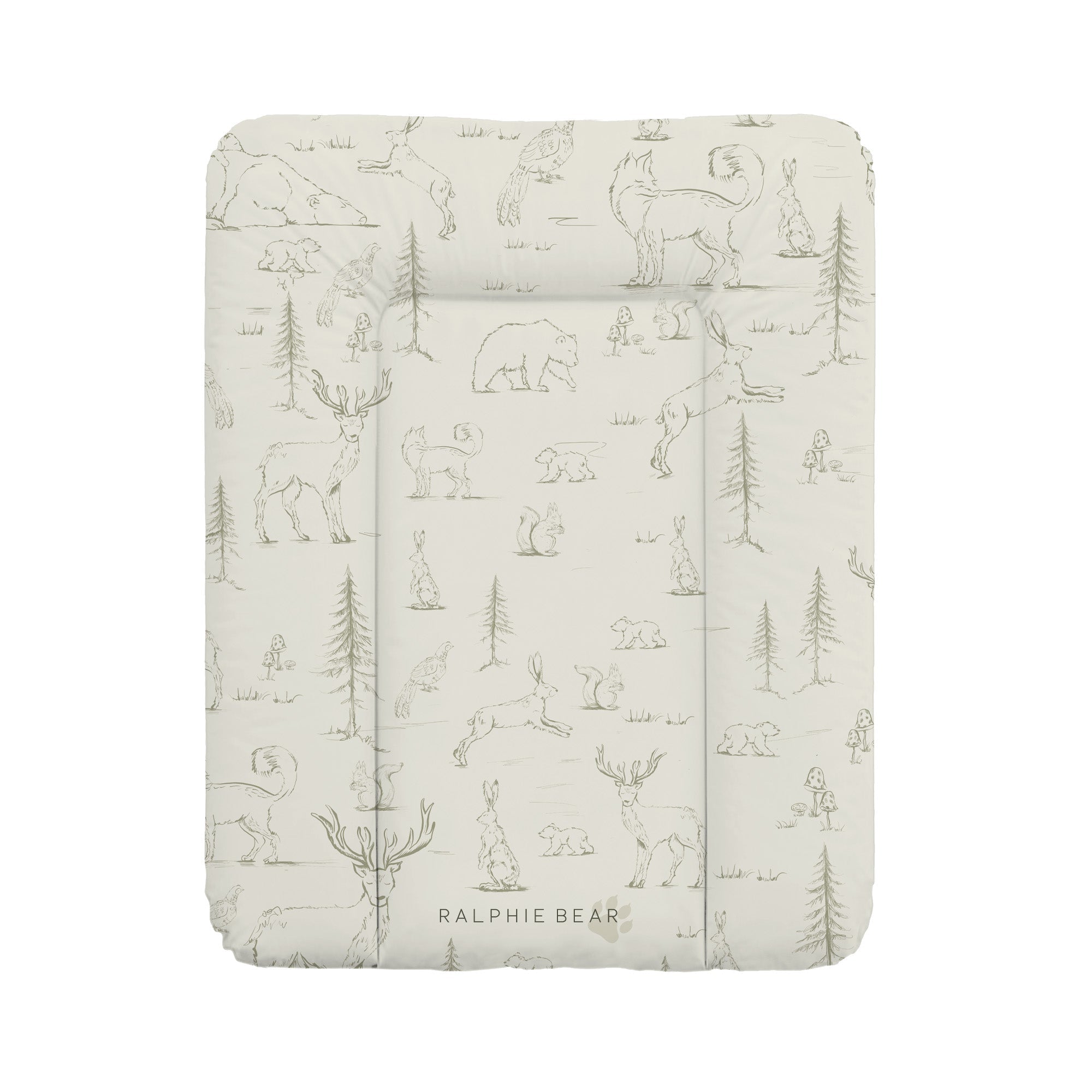 Ralphie Bear Comfort Changing Mat - Woodland - Baby&More
