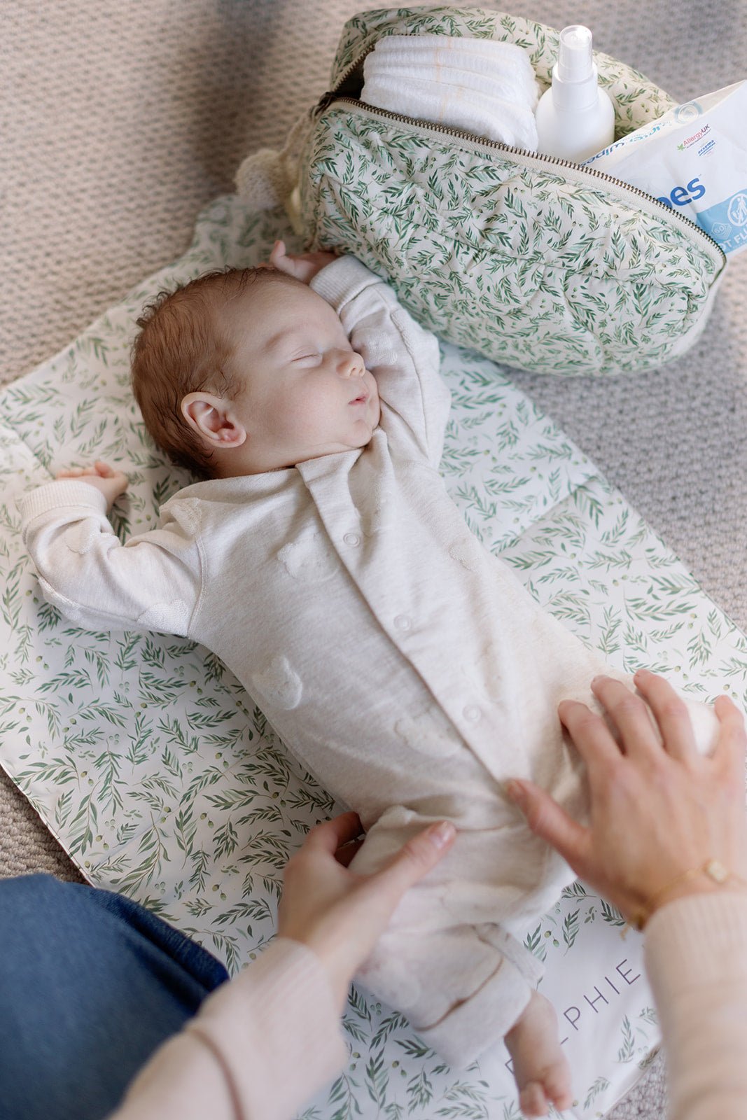 Ralphie Bear Compact Travel Mat - Willow - Baby&More