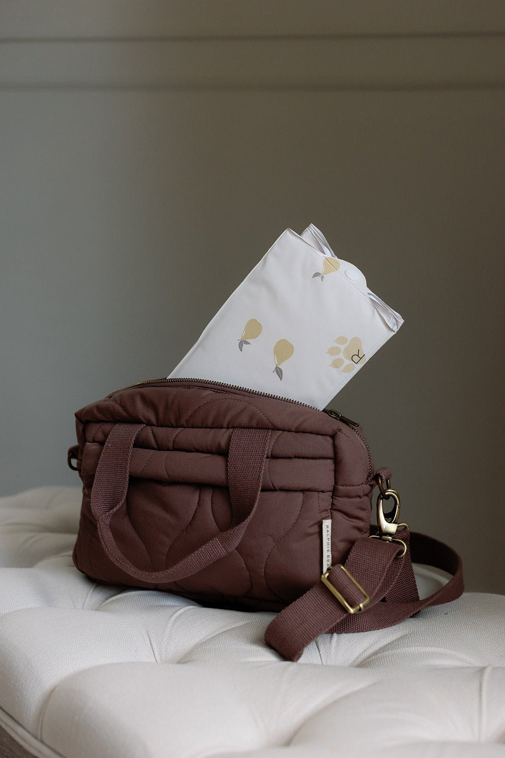Ralphie Bear On the Go Essentials Bundle - Changing Bag & Mat - Baby&More