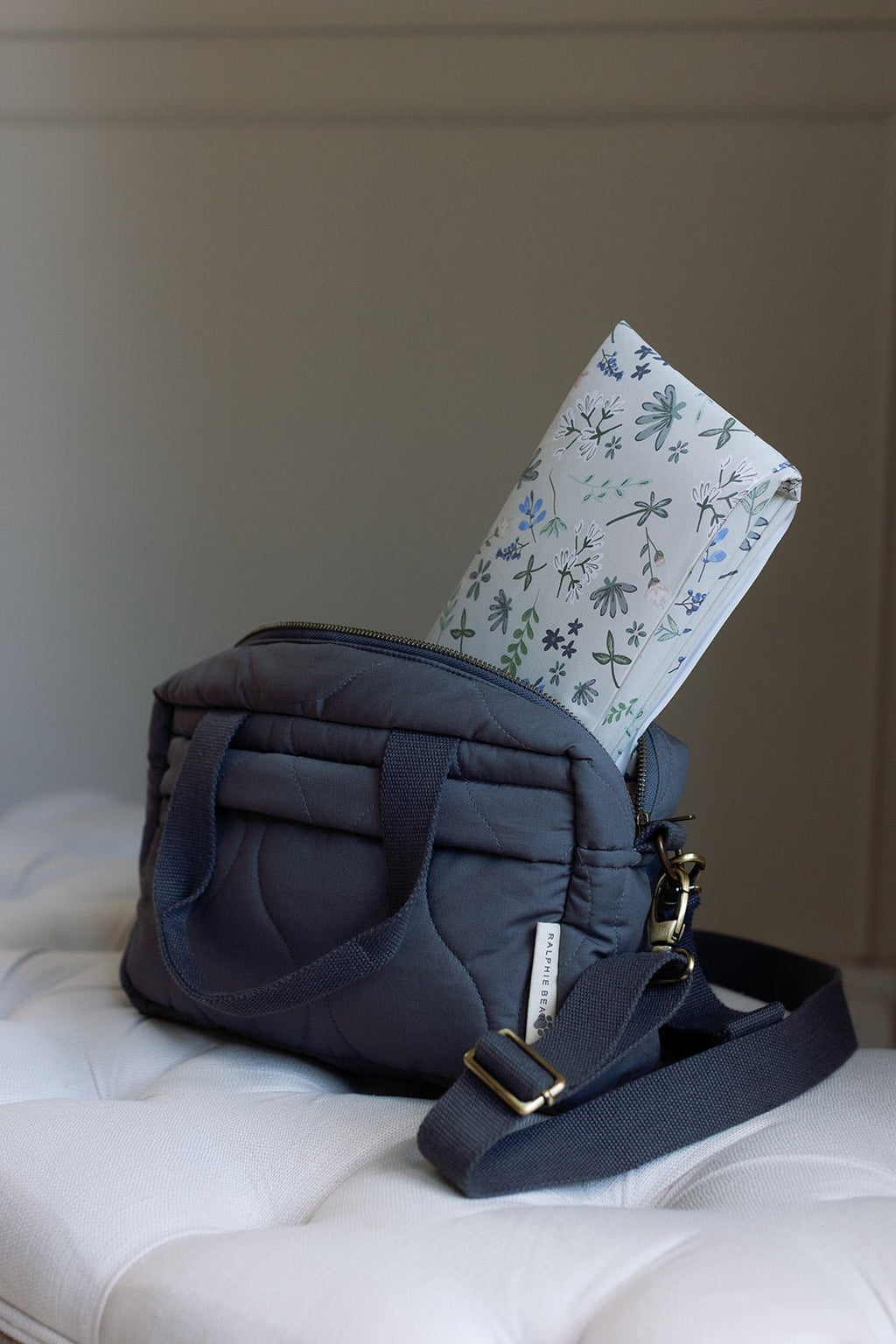 Ralphie Bear On the Go Essentials Bundle - Changing Bag & Mat - Baby&More