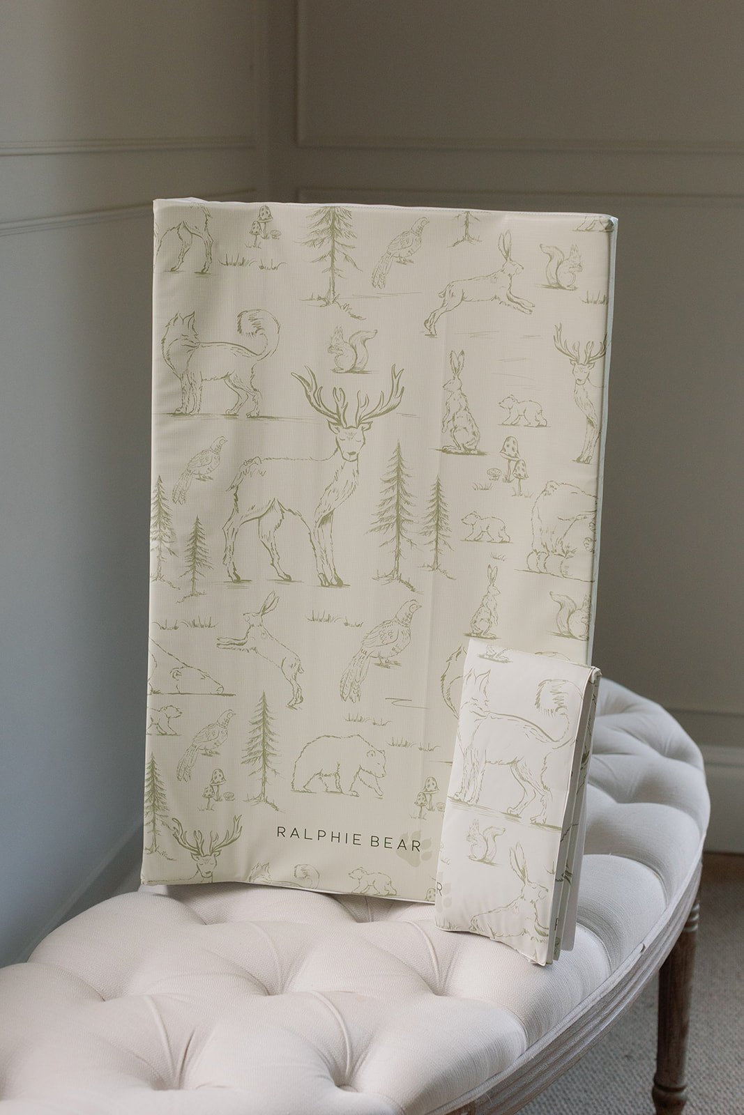 Ralphie Bear Original Changing Mat Bundle - Wedge & Travel Mat - Baby&More