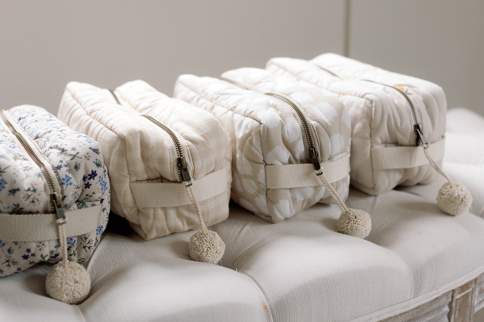 Ralphie Bear Quilted Washbag - Scallop - Baby&More