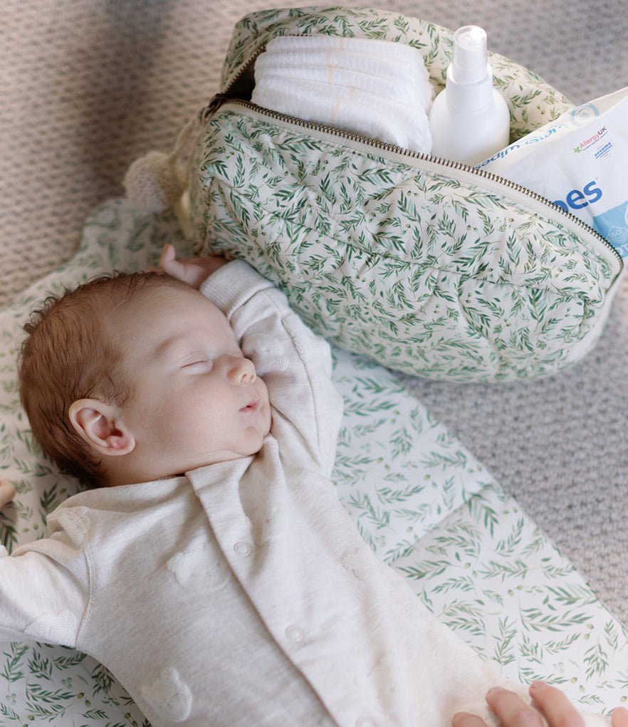 Ralphie Bear Quilted Washbag - Willow - Baby&More