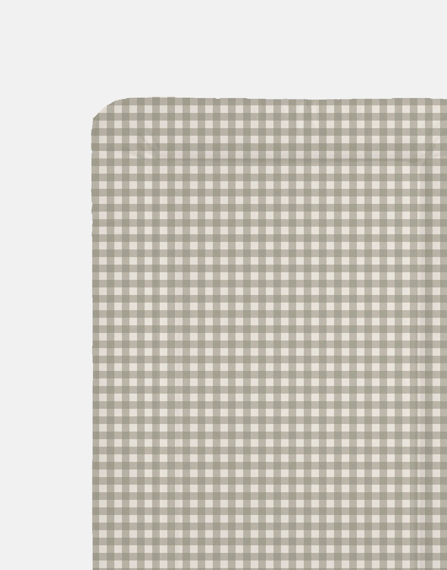 Ralphie Bear Table Changing Mat - Gingham Sage - Baby&More