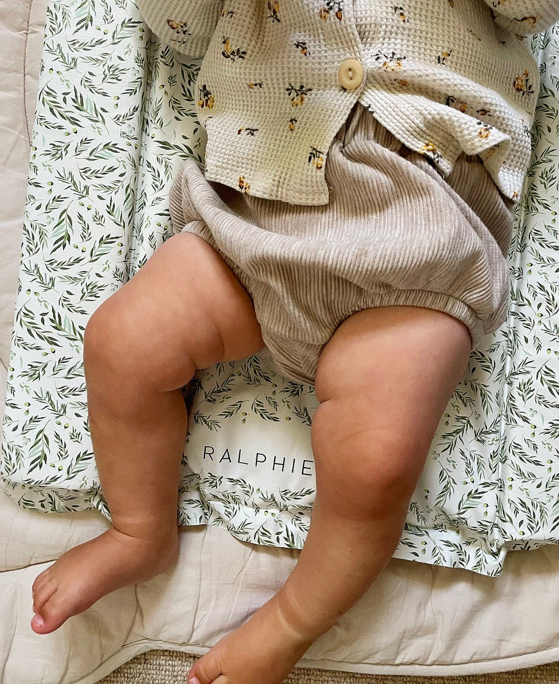 Ralphie Bear Table Changing Mat - Willow - Baby&More