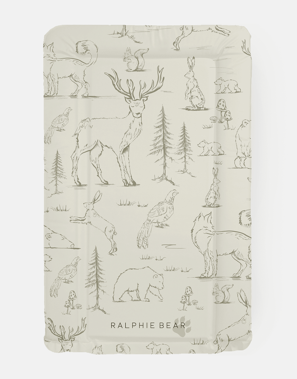 Ralphie Bear Table Changing Mat - Woodland - Baby&More
