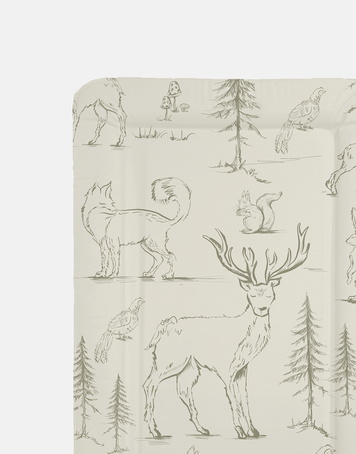 Ralphie Bear Table Changing Mat - Woodland - Baby&More