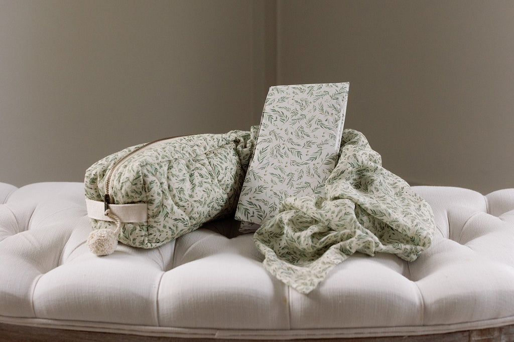 Ralphie Bear Travel Essentials Bundle - Wash Bag, Muslin & Changing Mat - Baby&More