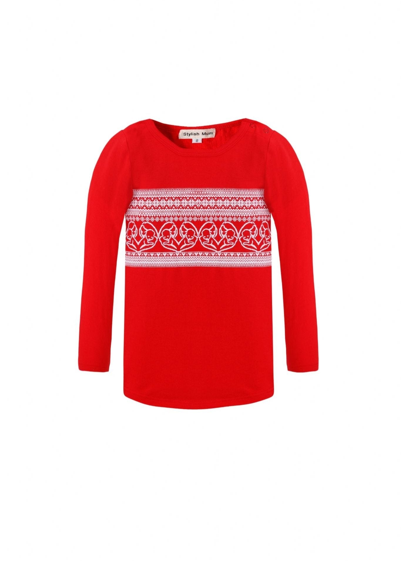 Red Heart Child's Long Sleeved T-Shirt - Baby&More