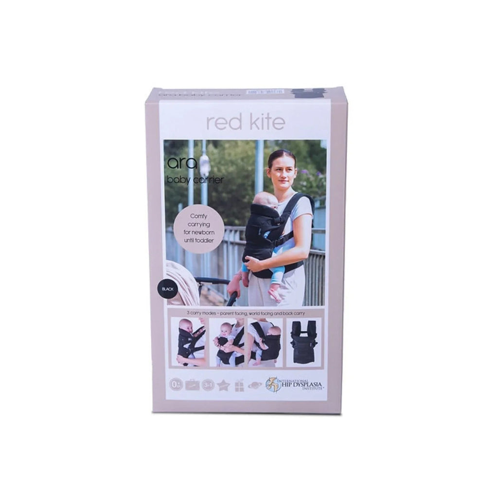 Red Kite Ara Travel Baby Carrier - Black - Baby&More