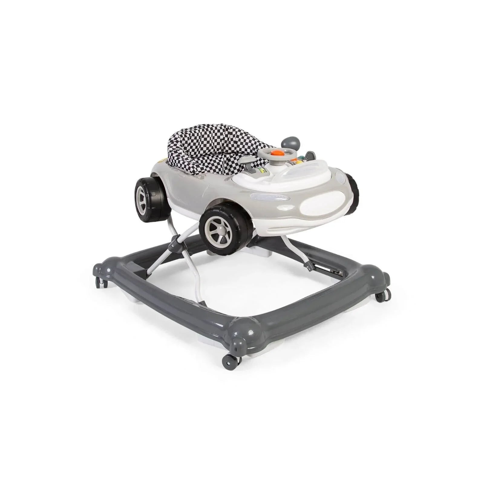 Red Kite Baby Go Round Race Sporty Car Electronic Walker - Grey - Baby&More