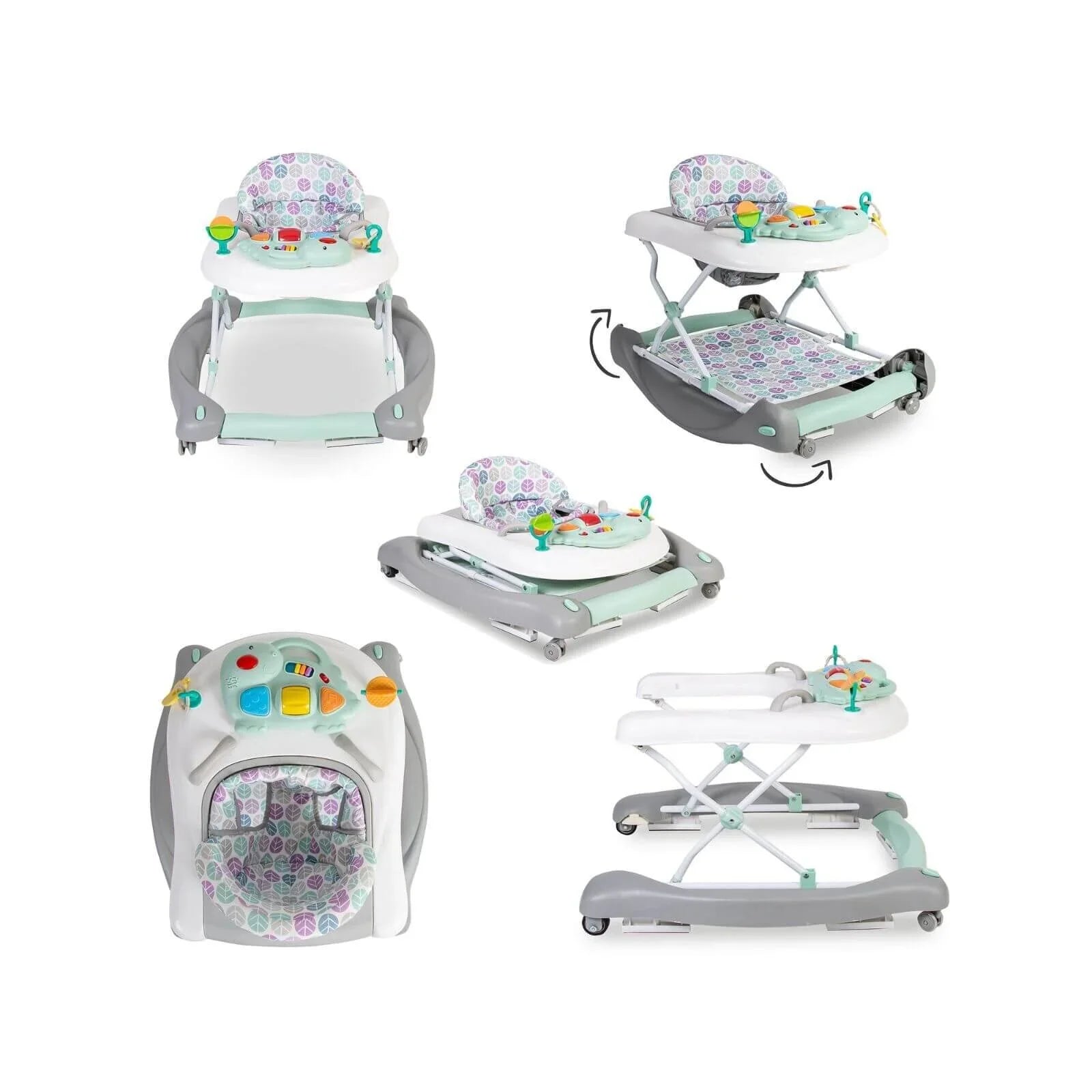 Red Kite Baby Go Round Twist & Walk Walker - Aqua - Baby&More