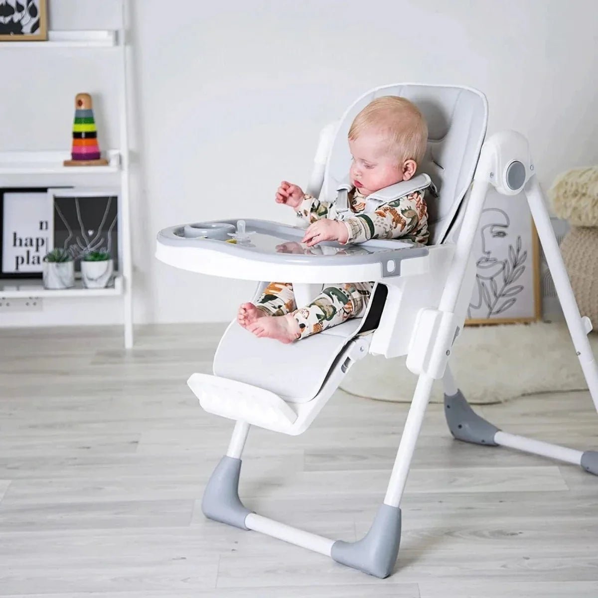 Red Kite Feed Me Lolo Highchair - Grey - Baby&More
