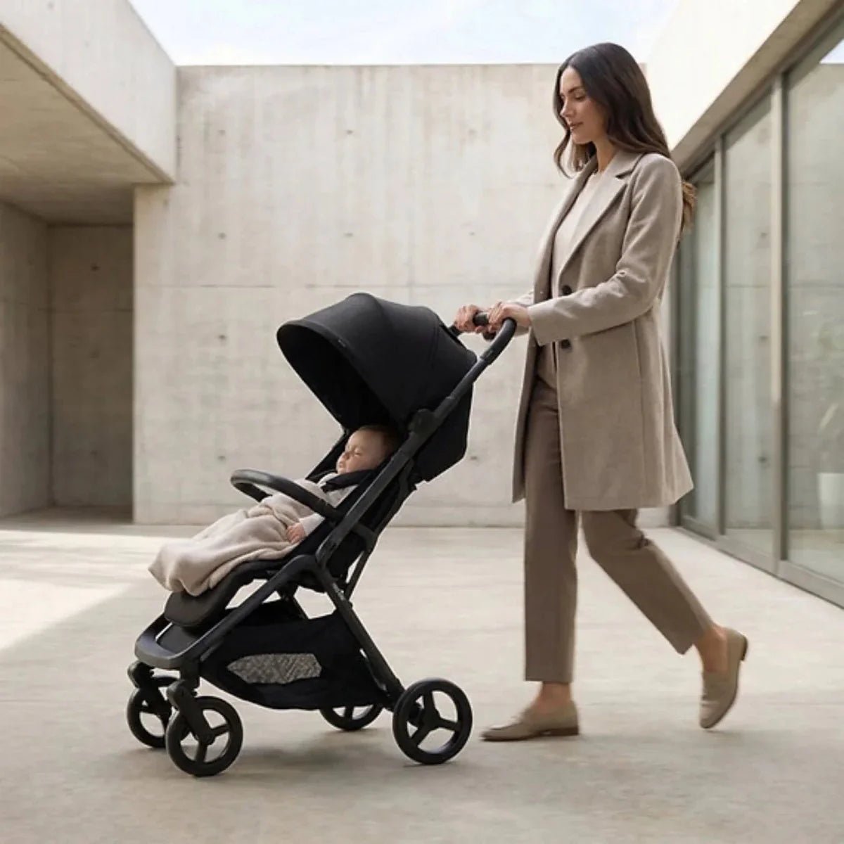 Red Kite Push Me Astro Stroller - Black - Baby&More