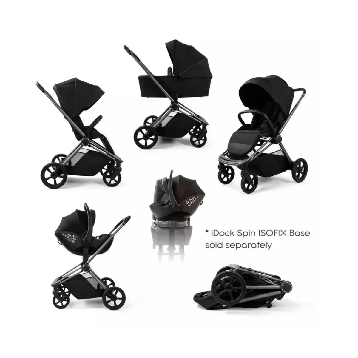 Red Kite Push Me Cruise 3-in-1 Travel System - Onyx - Baby&More