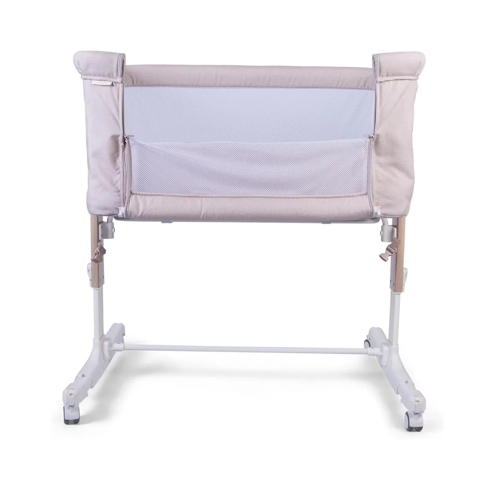 Red Kite Rockabye Bedside Crib - Oatmeal - Baby&More