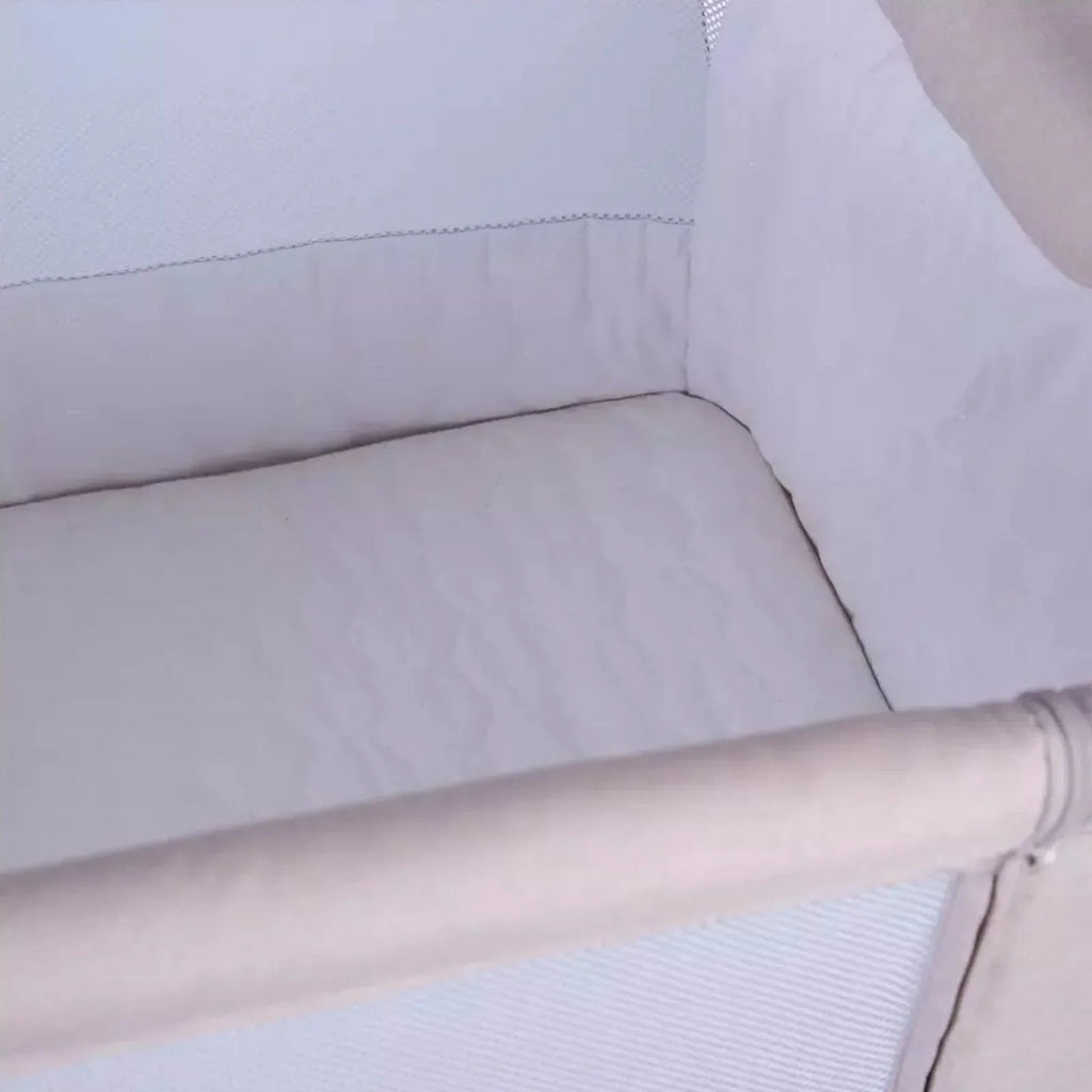 Red Kite Rockabye Bedside Crib - Oatmeal - Baby&More