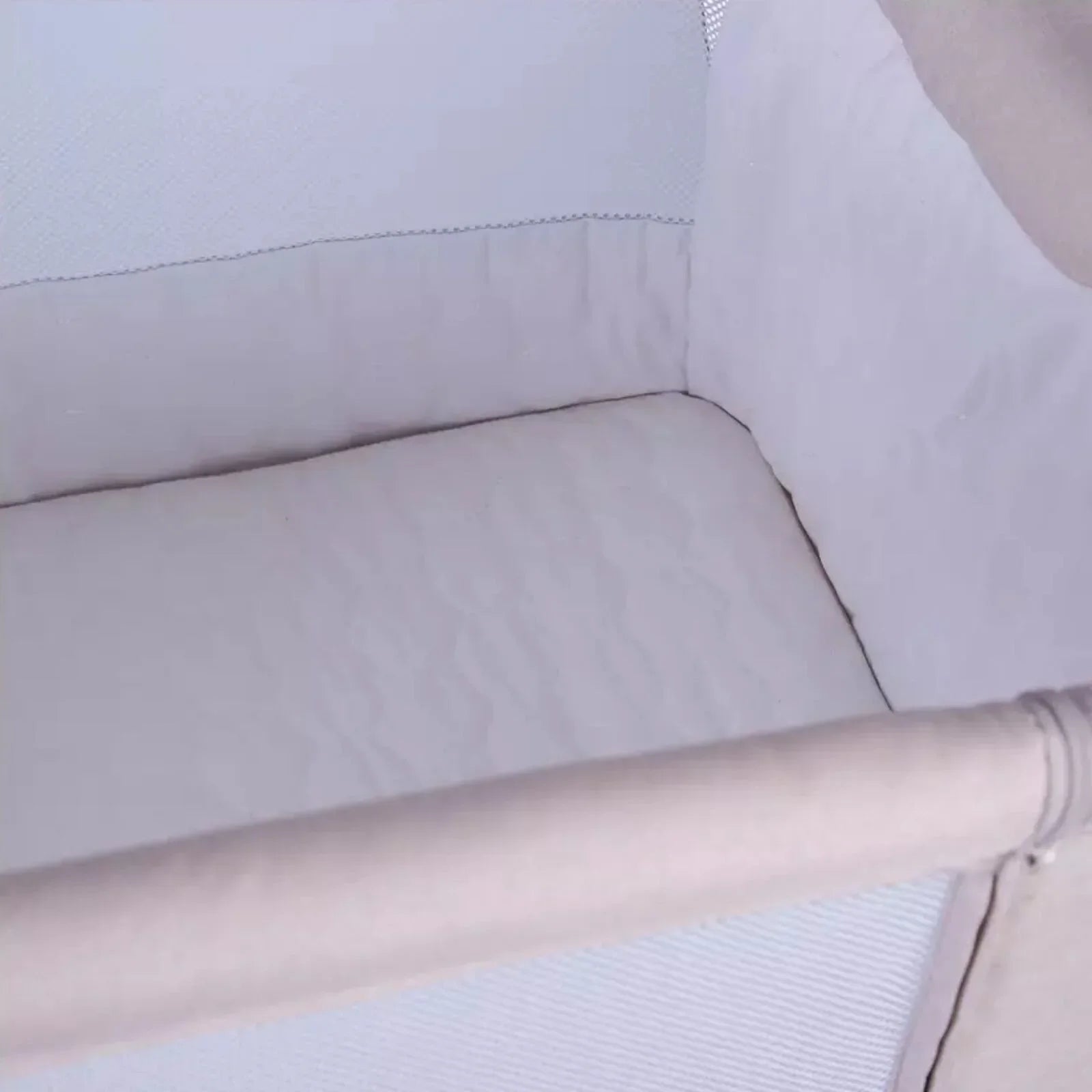 Red Kite Rockabye Bedside Crib - Oatmeal - Baby&More