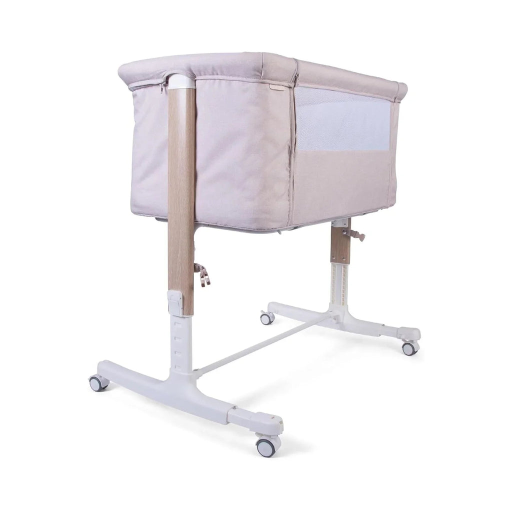 Red Kite Rockabye Bedside Crib - Oatmeal - Baby&More
