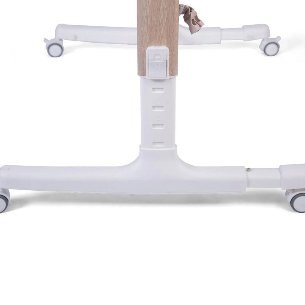 Red Kite Rockabye Bedside Crib - Oatmeal - Baby&More