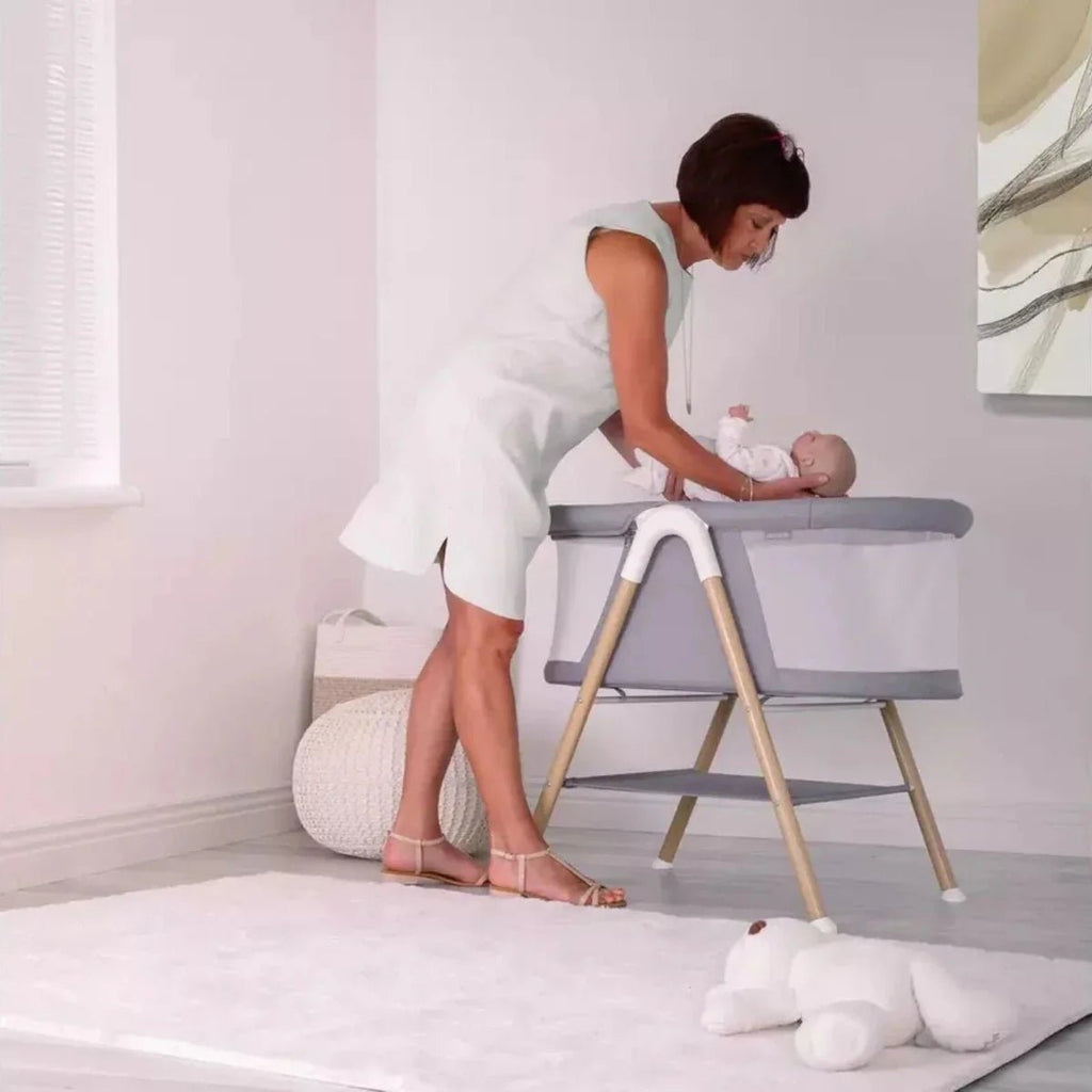 Red Kite Snooze Crib - Grey - Baby&More