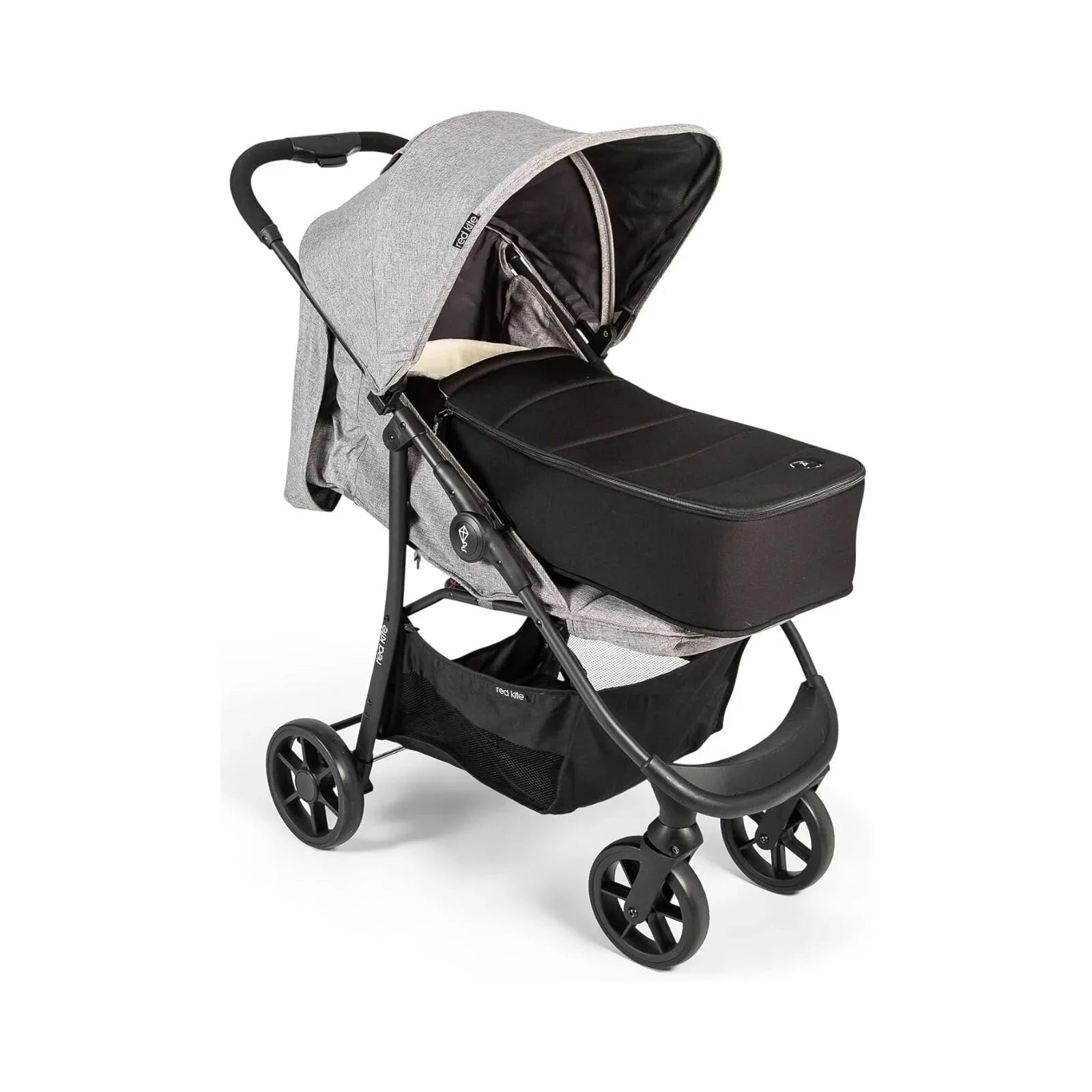Red Kite Snuggo Newborn Liner Carrycot - Black - Baby&More