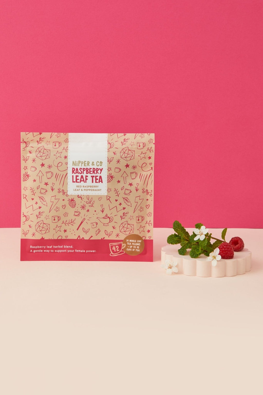 Red Raspberry Leaf Tea, Herbal Infusion for 3rd trimester - Baby&More