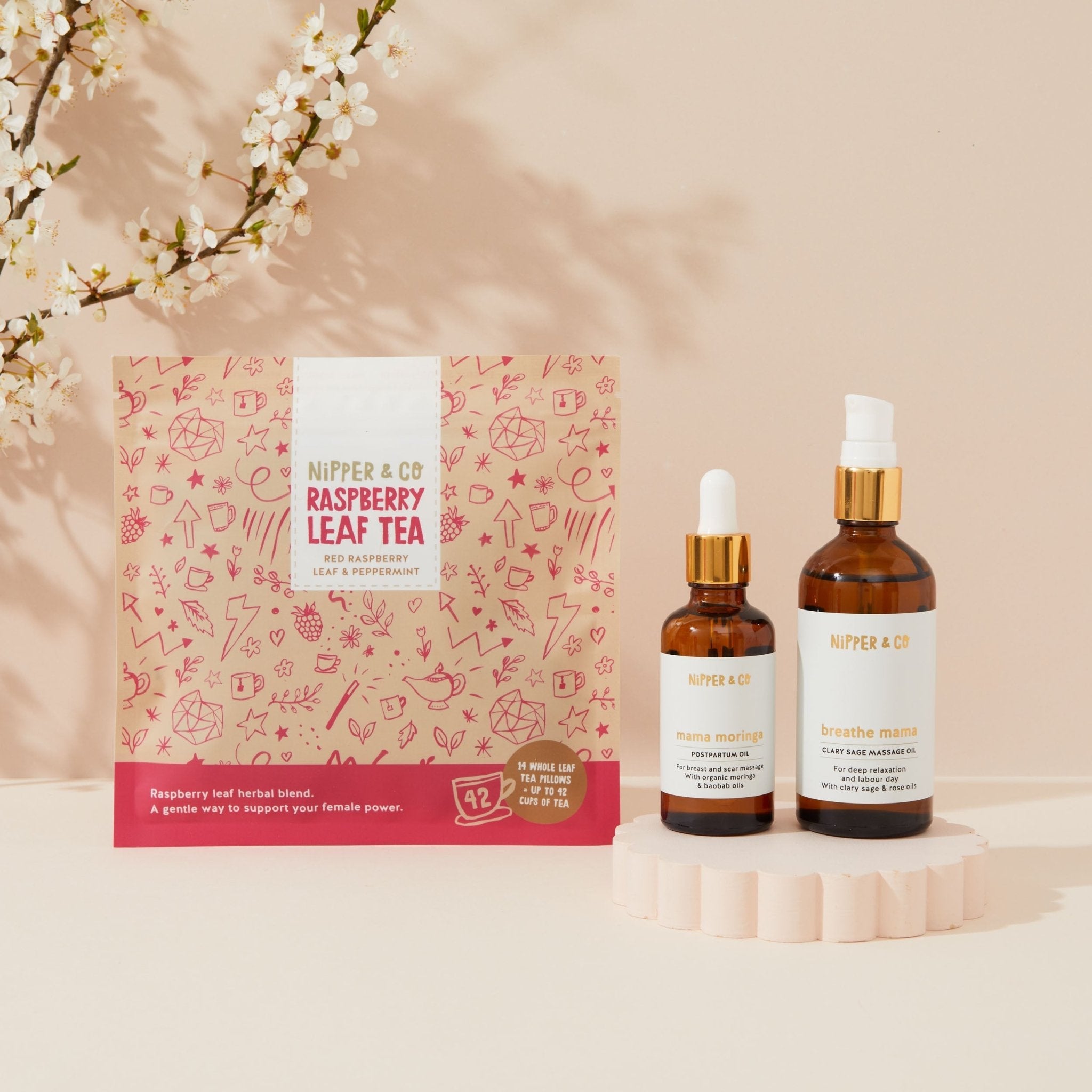 Red Raspberry Leaf Tea, Herbal Infusion for 3rd trimester - Baby&More