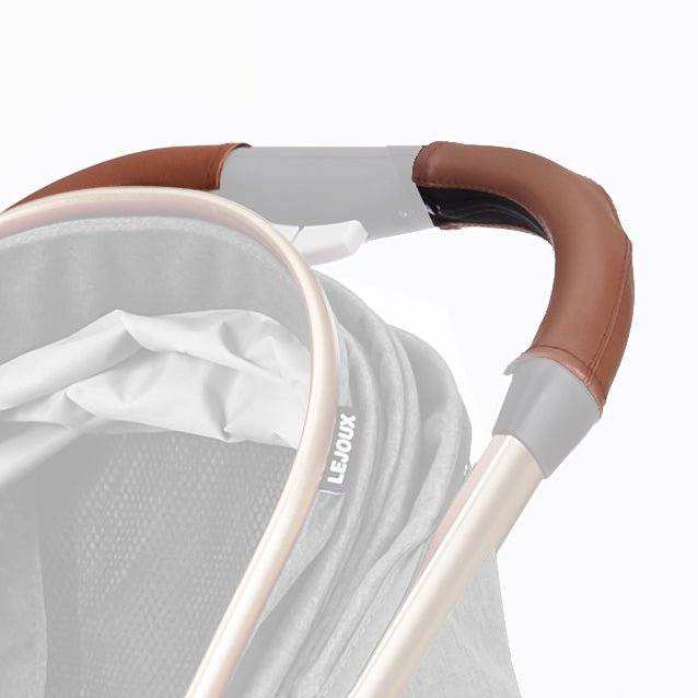 Replacement Pushchair Handle Bar Covers - Brown - Baby&More