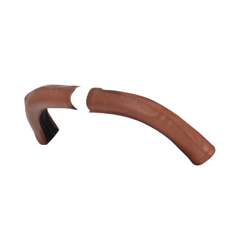 Replacement Pushchair Safety Bar Covers - Brown - Baby&More