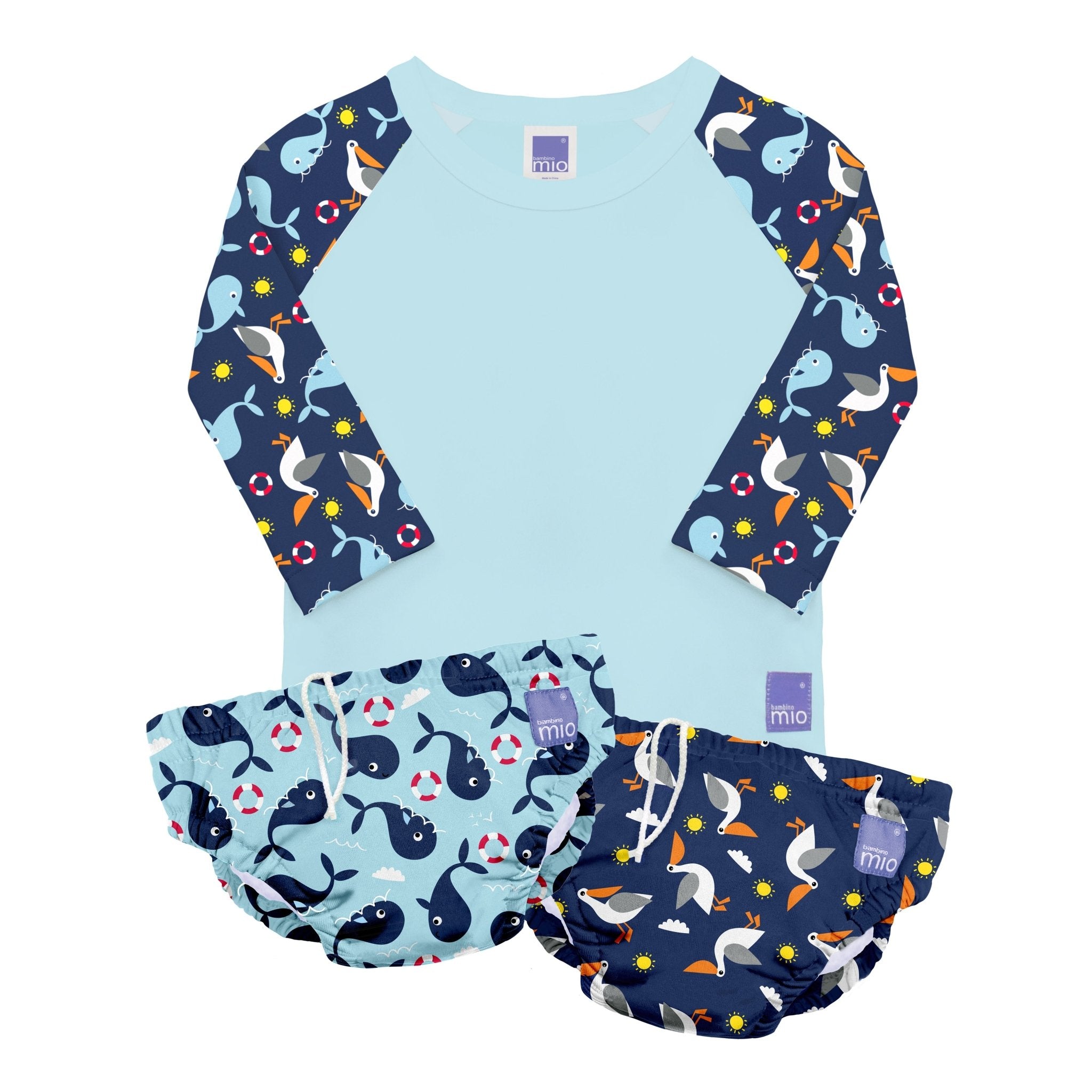 Reusable Swim Ready 3 Piece Set - Nautical - Baby&More
