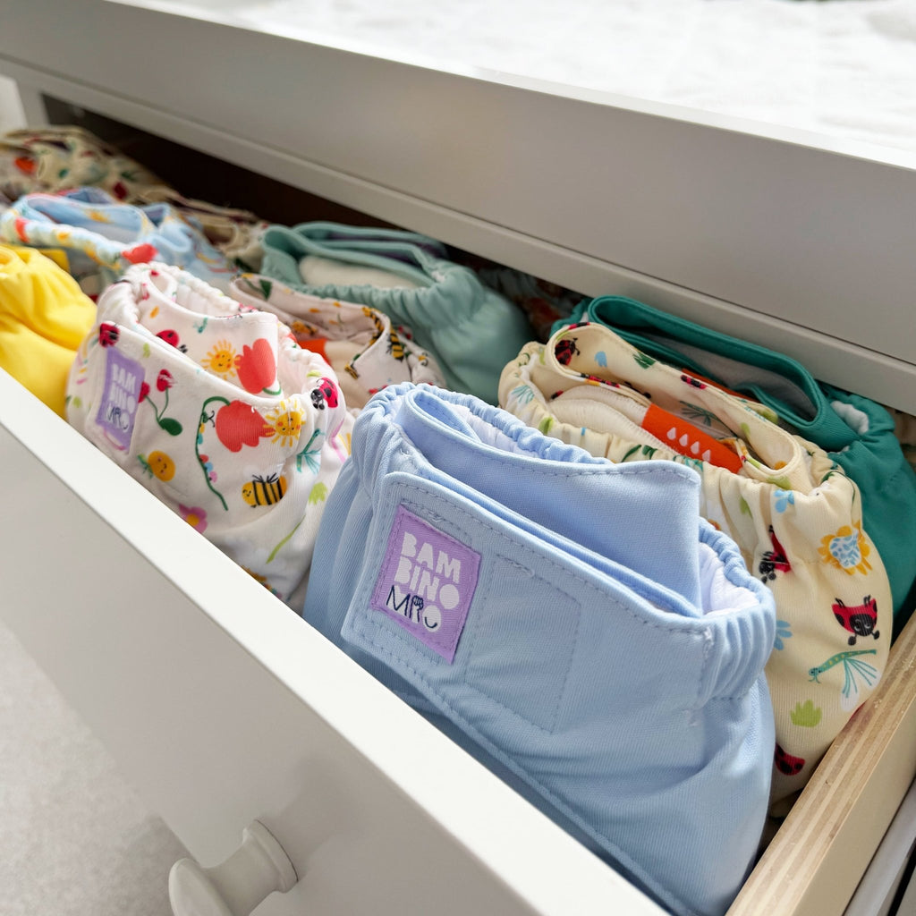 Revolutionary Reusable Nappy Bundle 5 Pack - Paintbox Pastels - Baby&More