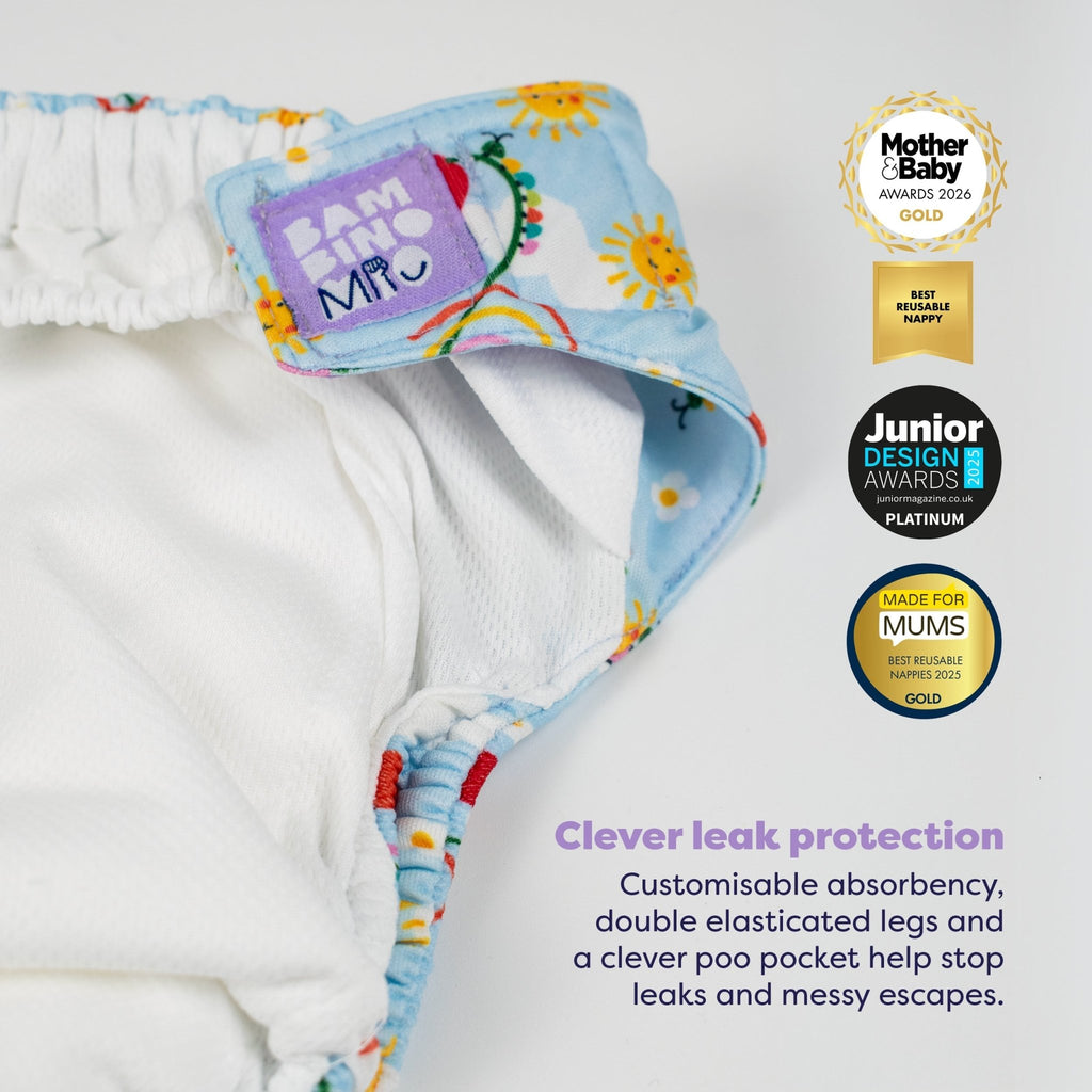 Revolutionary Try - Me - Trio Reusable Nappy Bundle - Garden Party - Baby&More