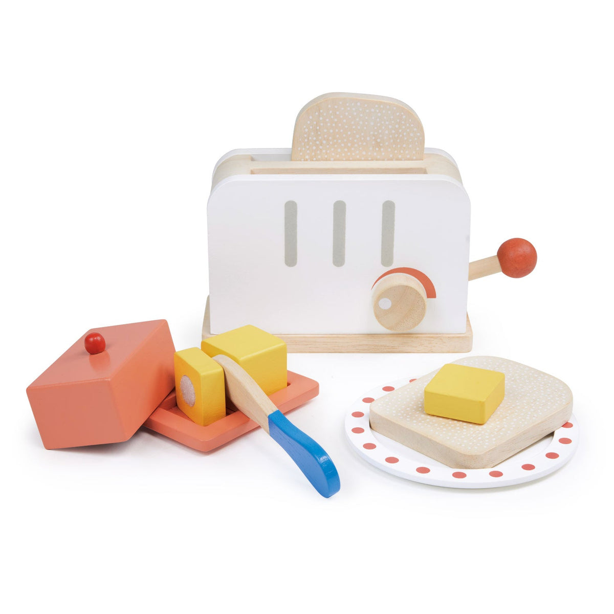 Rise & Shine Wooden Toaster Set - Baby&More