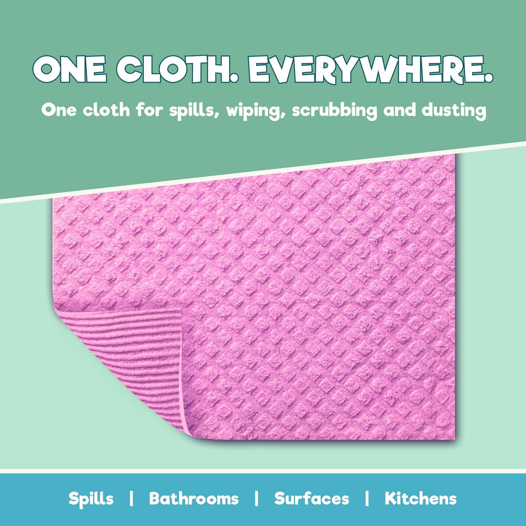 Composty All-Purpose Eco Cloths (Swedish Dishcloths) - 6 Pack