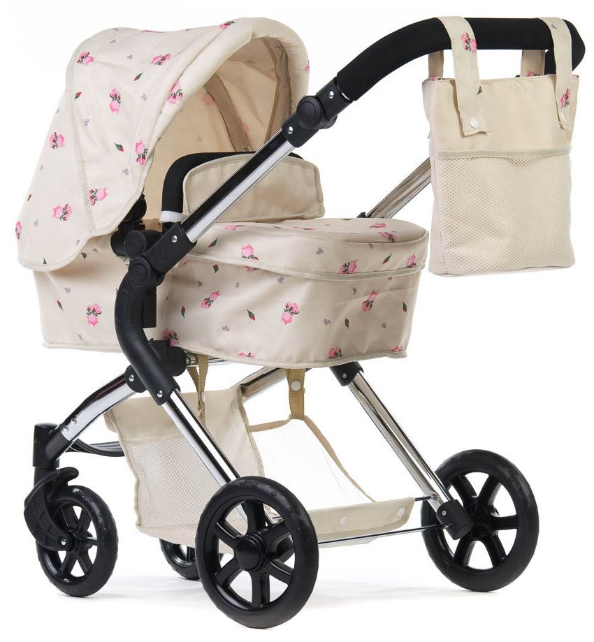 Roma Darcie Single Dolls Pram - Cream - Baby&More